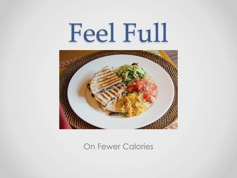 Feel Full on Fewer Calories PowerPoint and Handout Lesson - DOWNLOAD