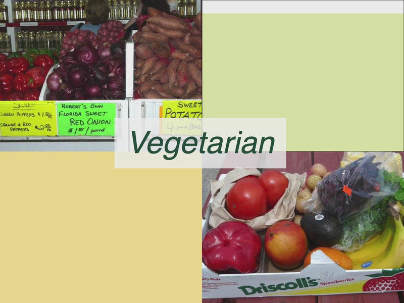 Vegetarian and Plant Based Diet for Better Health PowerPoint - DOWNLOAD