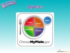 MyPlate Bingo Game - Nutrition Education Store