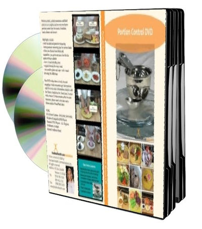 Portion Control DVD/CD Video PowerPoint - Nutrition Education DVD - Nutrition Education Store