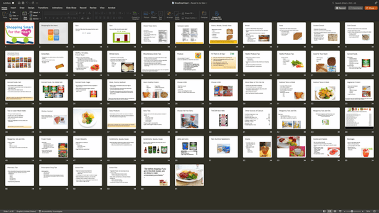 Shopping Smart for the Heart PowerPoint and Shopping Tour Program - DOWNLOAD - Nutrition Education Store