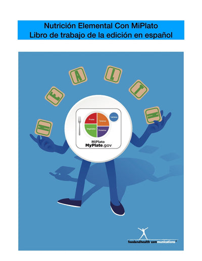 Spanish Elementary Workbook PDF - MiPlato - Download Printable PDF - Nutrition Education Store