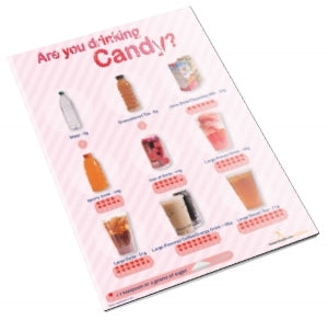 Are You Drinking Candy? Sugar Awareness Tearpad