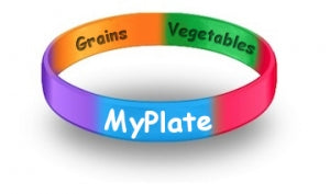 MyPlate Wristbands Adult - Pack of 20