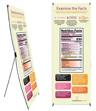New Nutrition Facts Label Display