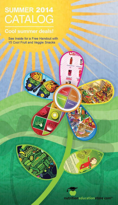 Summer 2014 Catalog is Here and It Features a New Free Healthy Fruit and Vegetable Snack Handout