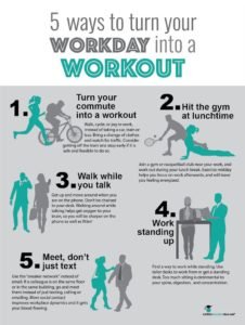 Working Workouts into Your Workday