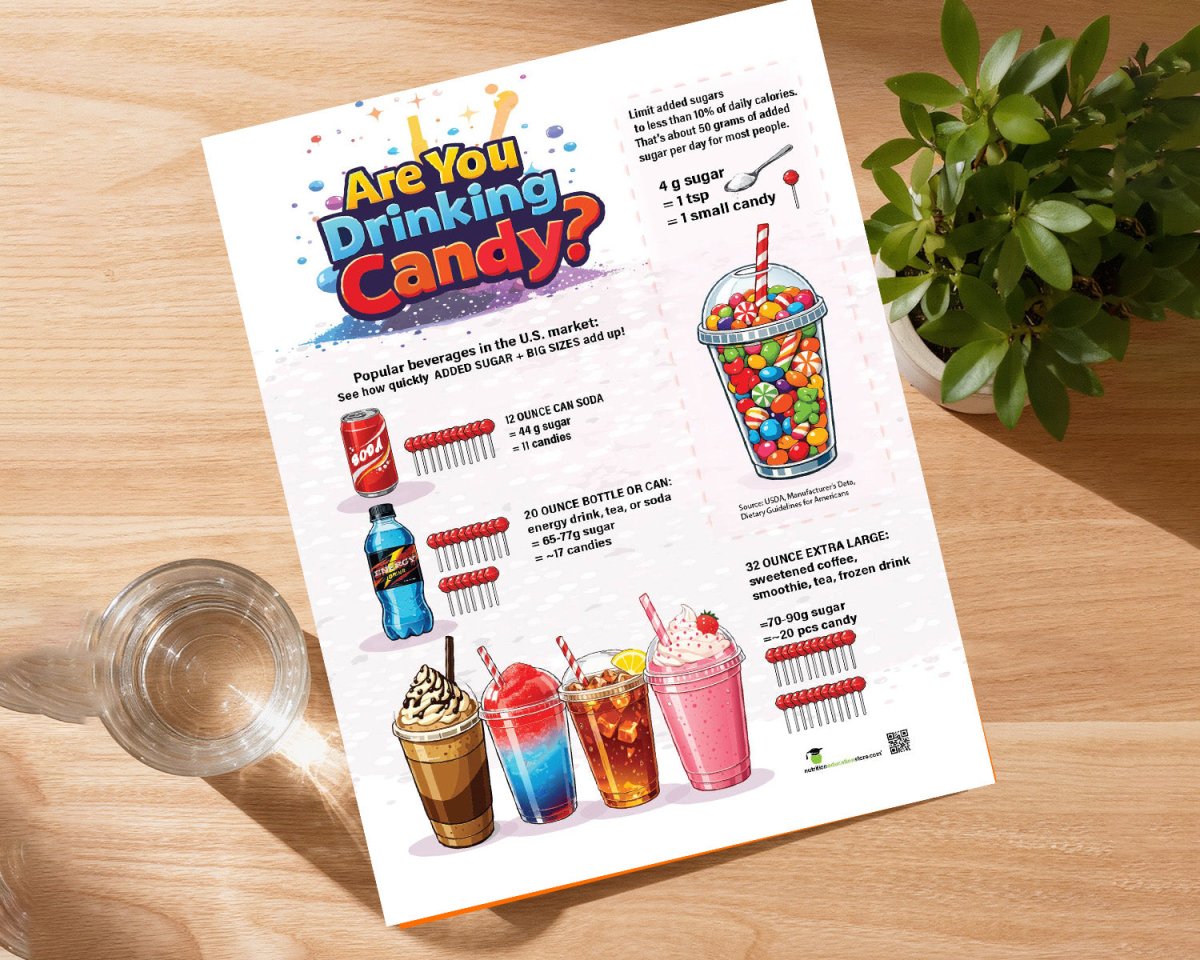 Beverage Health Fair Display Theme - Nutrition Education Store