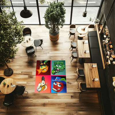 Floor and Wall Decals - Nutrition Education Store