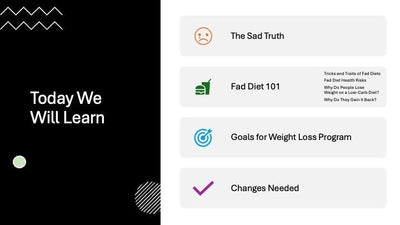 Be Fad Diet Free PowerPoint - DOWNLOAD - Nutrition Education Store - PowerPoint
