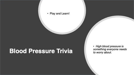Blood Pressure Trivia PowerPoint Game - DOWNLOAD - Nutrition Education Store - Game