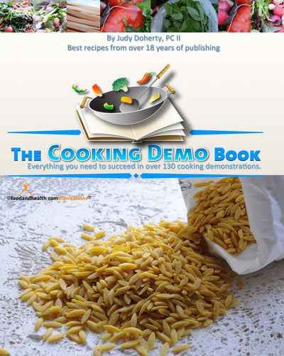 Cooking Demo Ideas Book and CD - Nutrition Education Store