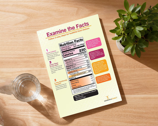 New Food Label Handout Tearpad