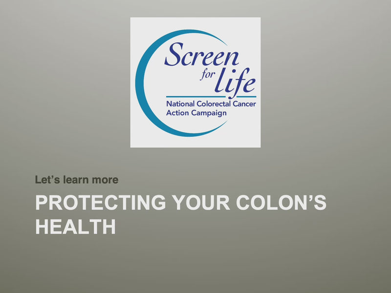 Nutritional Strategies for Colon Health PowerPoint Handout Set - DOWNLOAD