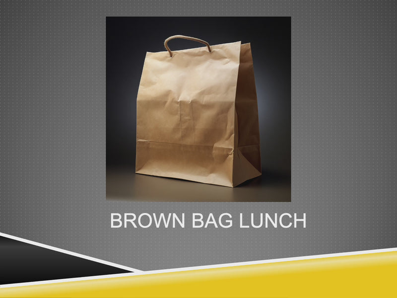 Brown Bag It Lunch PowerPoint and Handout Lesson - DOWNLOAD