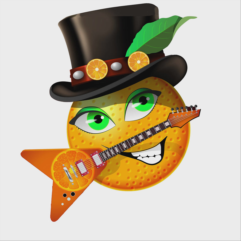 Anime Fruits and Veggies 2" Temporary Tattoos - 4 Styles Mixed - Pack of 100