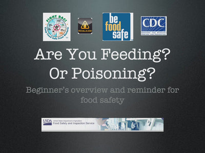 Food Safety PowerPoint Show and Handouts - DOWNLOAD