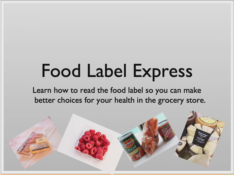 Food Label PowerPoint Express With New Food Label - DOWNLOAD