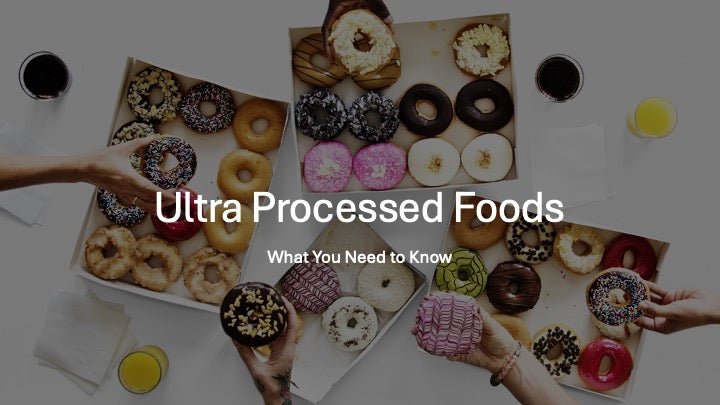 Ultra Processed Foods - PowerPoint Presentation With Speaker&