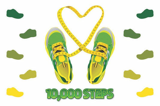 10k Steps Floor Sticker - Nutrition Education Store