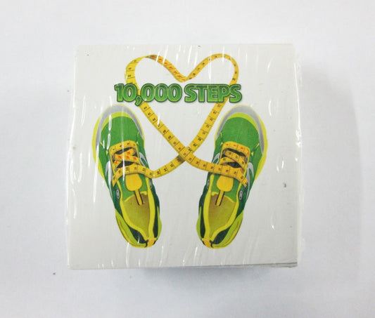10K Steps Stickers 2" X 2" - Pack of 100 - Nutrition Education Store