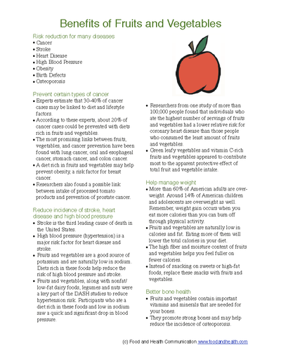 Dancing Heart Poster Handouts Download PDF - Nutrition Education Store