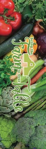 Bring the Farm to The Table Bookmark pack of 50 2"X7" - Nutrition Education Store