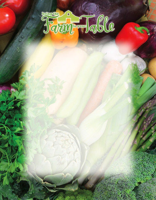 Bring The Farm to Your Table Notepads Pack of 10 - Nutrition Education Store
