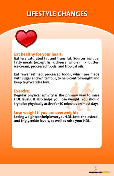 Cholesterol Flip Chart - Table Top Flipchart - Nutrition Education Store