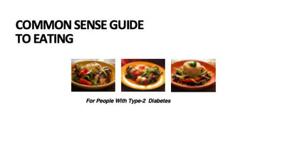 Diet and Type 2 Diabetes 3 Shows Shipped CD - Nutrition Education Store