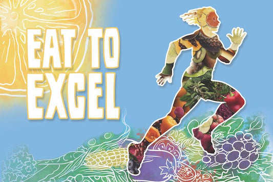 Eat to Excel Floor Sticker - Nutrition Education Store