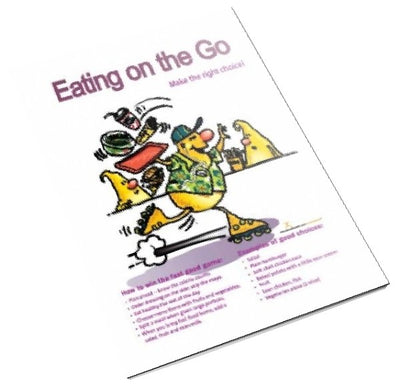 Eating On the Go: Fast Food Alternatives Color Handout Download - Nutrition Education Store