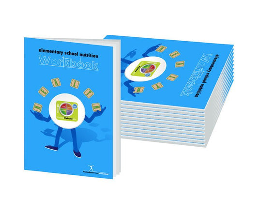 Elementary School Nutrition Workbook Pack of 10 - Nutrition Education Store