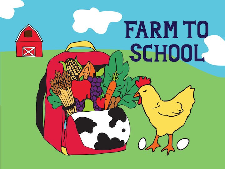 Farm to School Floor Decal - Nutrition Education Store