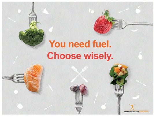Fork Banner 48" X 36" - Nutrition Education Store