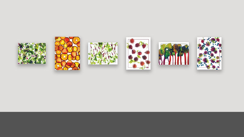Fresh Berries 18" x 24" Vinyl Wall Decal Poster - Local Foods - Farmer&