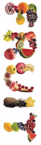 Fruit and Vegetable Bookmarks pack of 50 2"X7" - Nutrition Education Store