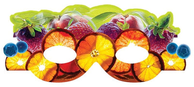Fruit Mask - 25-Pack - Wellness Fair Prize Health Promotion Incentive - for Colors, Farm, Change It Up, Grows, Excel themes or any theme! - Nutrition Education Store