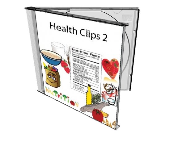 Health Clips 2 Clipart - Nutrition Education Store