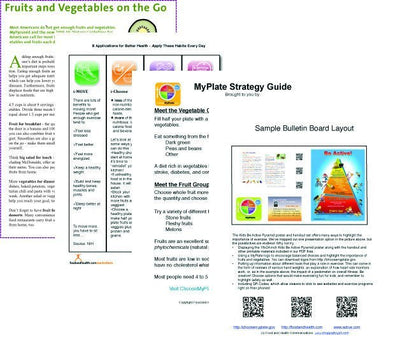 Healthy Kids Set Poster Handouts Download PDF - Nutrition Education Store