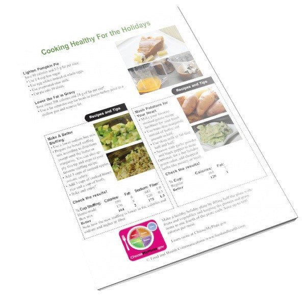Holiday Color Handout Tearpad - Nutrition Education Store