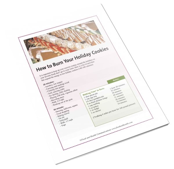 Holiday Exercise Color Handout Download - Nutrition Education Store