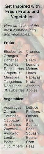 I Heart Fruits and Veggies Bookmarks pack of 50 2"X7" - Nutrition Education Store