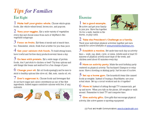 Kids Be Active Pyramid Poster - Nutrition Education Store