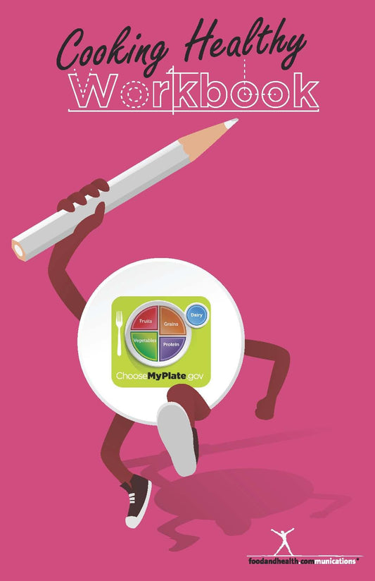 Learn to Cook Workbook for Adults and Kids - Pack of 10 - Nutrition Education Store
