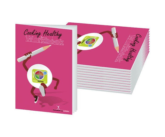 Learn to Cook Workbook for Adults and Kids - Pack of 10 - Nutrition Education Store