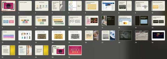 Microbiome PowerPoint and Handouts - Gut Health PowerPoint - DOWNLOAD - Nutrition Education Store