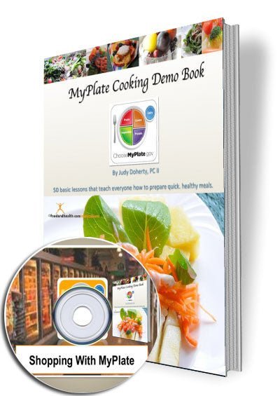 MyPlate Cooking Demo Ideas Printed Book and Leader Guide - Nutrition Education Store