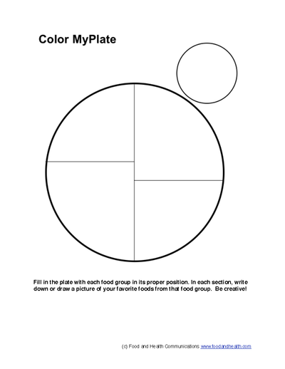 MyPlate Kids Poster Handouts Download PDF - Nutrition Education Store