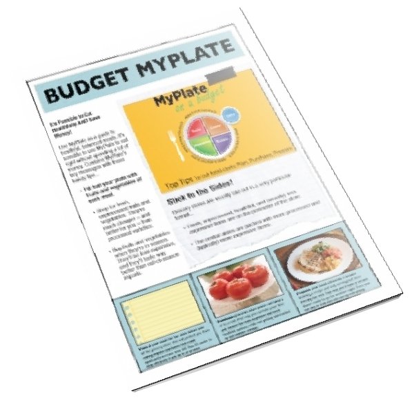 MyPlate On a Budget Tearpad - Nutrition Education Store